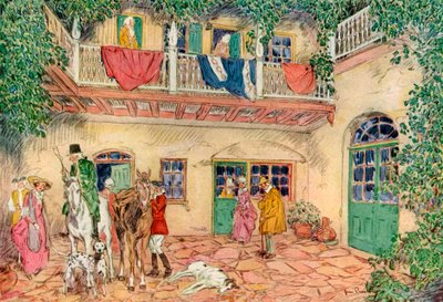 البيت المسكون ، نيو أورليانز ، لويزيانا ، الولايات المتحدة الأمريكية ، القرن الثامن عشر 1921. بواسطة جيمس بريستون