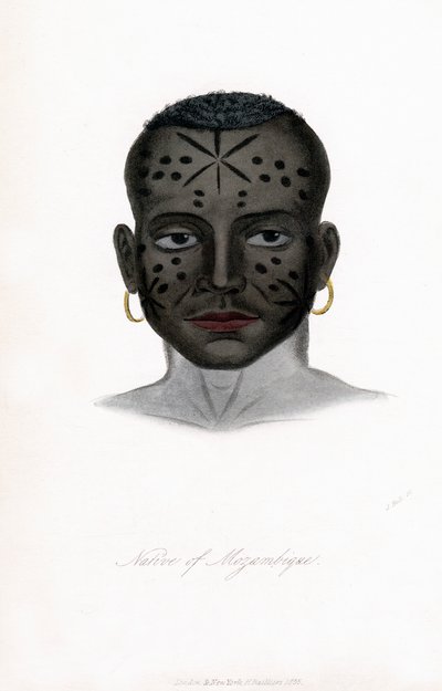 مواطن موزمبيق ، c1850. بواسطة جيمس برايسهارد