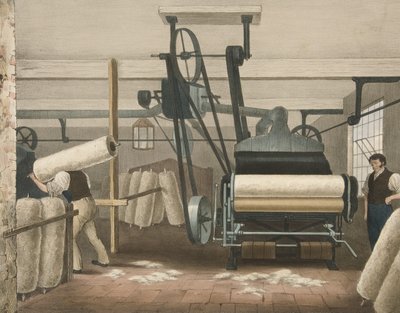 إطار اللفة ، تقدم القطن رقم 3 ، حانة. 1840 بواسطة جيمس ريتشارد بارفوت