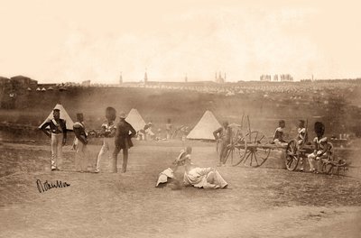 الحرس الرئيسي ، الحرس غرينادير ، حيدر باشا ، سكوتاري ، 1854 بواسطة جيمس روبرتسون