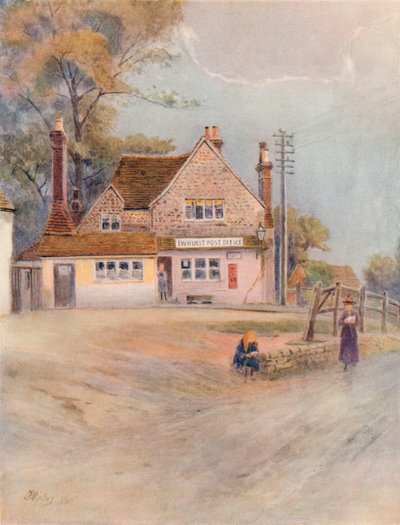 "Ewehurst Post Office" ، ١٩١١ ، ١٩١٤ بواسطة جيمس إس أوجيلفي