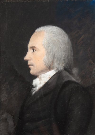 آرون بور ، 1797 (باستيل ملون على ورق رمادي) بواسطة جيمس شارلز