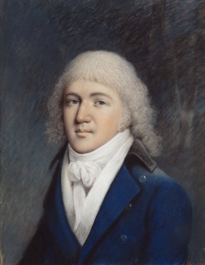 لويس فيليب ، حوالي عام 1797 (باستيل على ورق رمادي) بواسطة جيمس شارلز