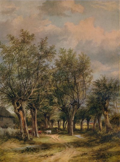 ممر بالقرب من نورويتش ، c1837 بواسطة جيمس ستارك