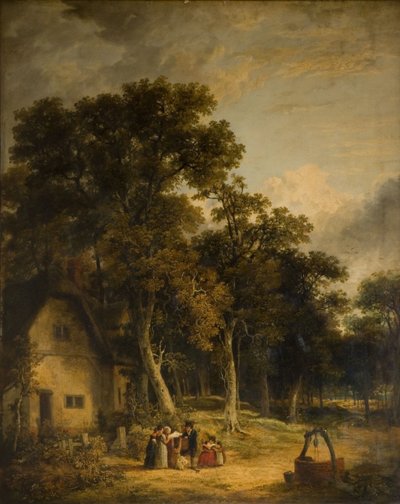 كوخ في خشب ، 1859. بواسطة جيمس ستارك