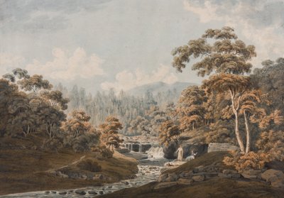 Peeblesshire: Habbies How و Peggys Pool و Carlops Hill (حبر ومرحاض على الورق) بواسطة جيمس ستيفنسون