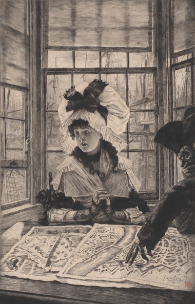 قصة غير مثيرة للاهتمام ، 1878. بواسطة جيمس تيسو