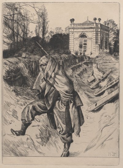 تذكار Grand'Garde من حصار باريس ، 1878. بواسطة جيمس تيسو