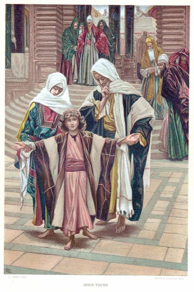 وجدت يسوع ، 1897 بواسطة جيمس تيسو