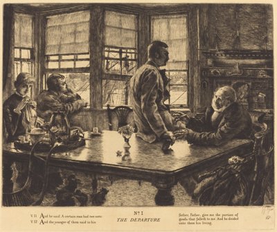 المغادرة ، 1882. بواسطة جيمس تيسو