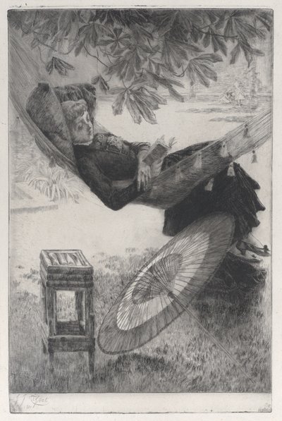 الأرجوحة ، 1880. بواسطة جيمس تيسو