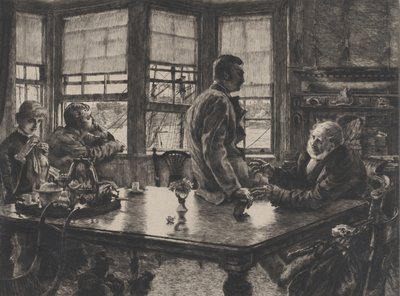 مثل الابن الضال: الرحيل رقم 1 ، 1882. بواسطة جيمس تيسو