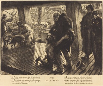 العودة ، 1882. بواسطة جيمس تيسو