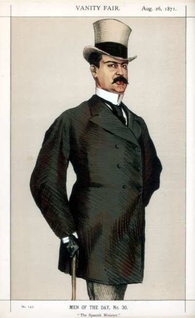 الوزير الإسباني ، 1871. بواسطة جيمس جاك جوزيف تيسو