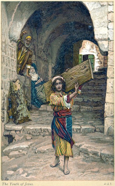 "شباب يسوع" عام 1897 بواسطة جيمس تيسو