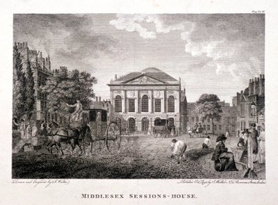 كليركينويل جرين ، فينسبري ، لندن ، 1796 بواسطة جيمس ووكر