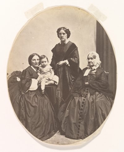 أربعة أجيال ، كاليفورنيا. 1860. بواسطة جيمس والاس بلاك