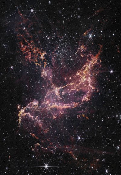 NGC 346 (صورة NIRCam) بواسطة تلسكوب جيمس ويب الفضائي (ناسا)