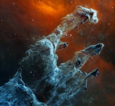 أركان الخلق (صورة ويب ميري) بواسطة James Webb Space Telescope (NASA)