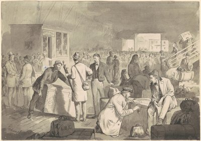 سقيفة الجمارك بواسطة جيمس ويلز شامبني