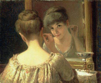 The Coquette ، ج .1885 بواسطة جيمس ويلز شامبني