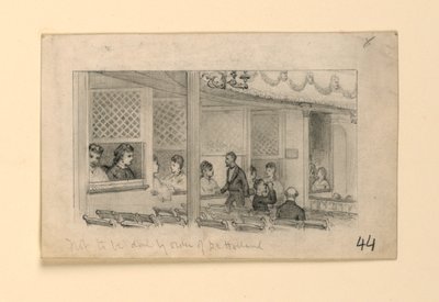 داخل المسرح بواسطة James Wells Champney