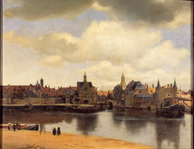 منظر لمدينة دلفت بواسطة يناير (1632-1675) فيرمير