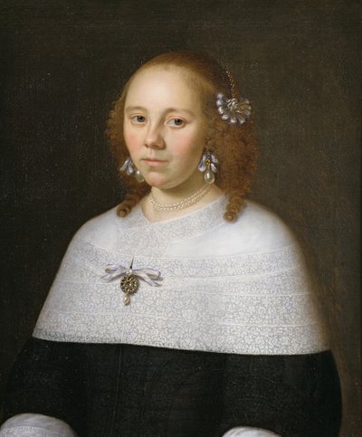 صورة لامرأة شابة من هورن ، 1658 بواسطة Jan Albertsz Rootius