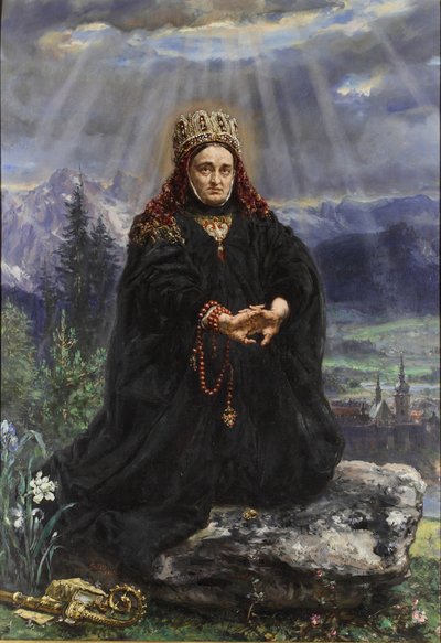 القديس كنجة البولندي ، 1892 بواسطة جان الوزي ماتيجكو