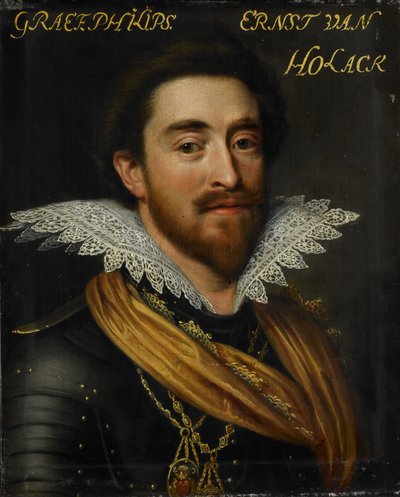 بورتريه لفيليب إرنست، حوالي 1609-1633 (زيت على لوحة) بواسطة جان أنتونيس. فان رافيستين