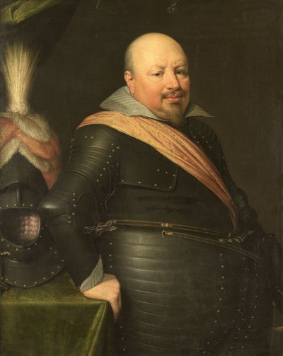 صورة لنيكولاس شميلزينج (1561-1629) بواسطة يان أنتونيسز فان رافستين (ورشة عمل)