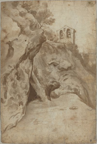 برج الكنيسة على التل بواسطة جان أسيلجين