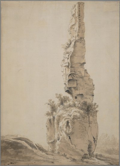 أطلال في منظر طبيعي بواسطة جان أسيلجين