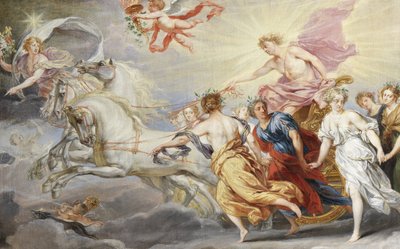 باللاتينية: فيبوس أبولو فيبوس أبولو فيبوس أبولو بواسطة جان بوكهورست