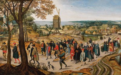 موكب الزفاف ، 1627. بواسطة جان بروغيل الأصغر