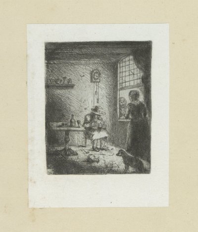 الداخلية يضع الرجل lezende العمل الكامل للنقش لجون شالون / Oeuvre Complette des Eaux Fortes par Jean Chalon (عنوان السلسلة) بواسطة كريستيان جوزي