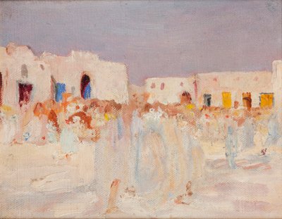 القيروان (في بازار) بواسطة يان سياجلينسكي