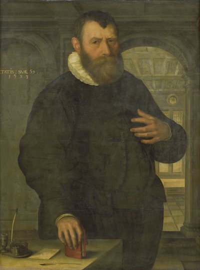 صورة بارثولوميو فان دير وير (1534-1603) بواسطة يان كلايس. (تعزى إلى)