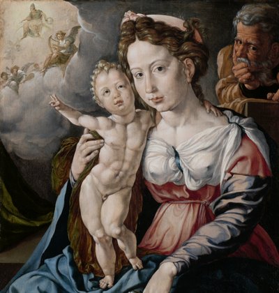 العائلة المقدسة بواسطة جان كورنيليس فيرمين