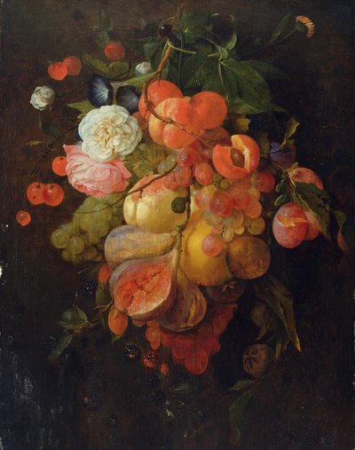 الفاكهة والزهور بواسطة Jan Davidsz de Heem