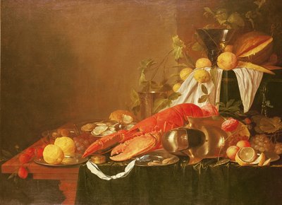 الحياة الساكنة ، القرن السابع عشر بواسطة Jan Davidsz de Heem