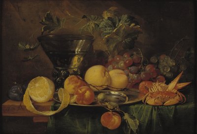 لا تزال الحياة مع رومر بواسطة Jan Davidsz de Heem
