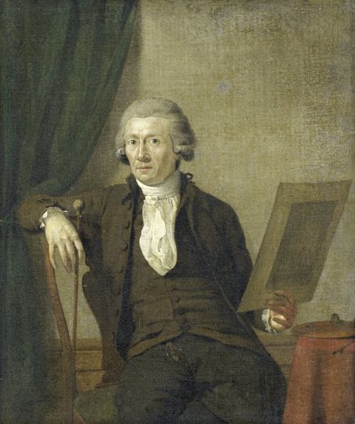 ايجبرت فان دريلست (1745-1818) ، رسام بواسطة جان إيكيلز (الثاني)