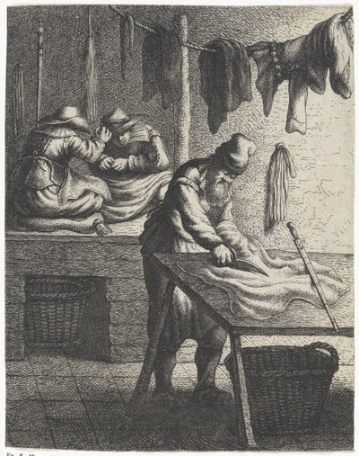 خياط المهن (عنوان المسلسل) بواسطة جان جيليس. فان فليت