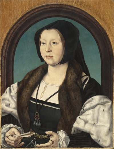 صورة لآنا دي برجيس ، c.1526-30 بواسطة يان جوسيرت