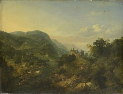 اطلالة النهر بواسطة جان جريفير (أنا)