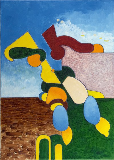 الجسد والروح ، رقم 2 ، 2007 (زيت على قماش) بواسطة جان جرونبيرج
