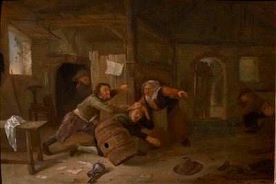 قتال الفلاحين قبل 1678. بواسطة جان هافيكز ستين