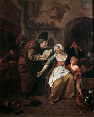 الخيميائي ، التفاصيل (زيت على قماش بواسطة جان هافيكز. ستين