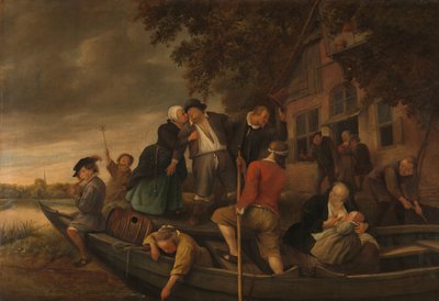 العودة إلى الوطن بواسطة Jan Havicksz. Steen